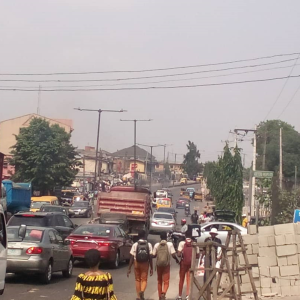 Static Lampost Ogunnusi Road Berger, Lagos