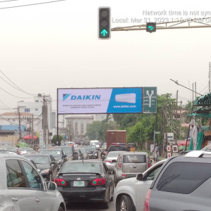 Gantry Billboards At Adeniyi Jones, By Aromire Junction, Ikeja Lagos State.