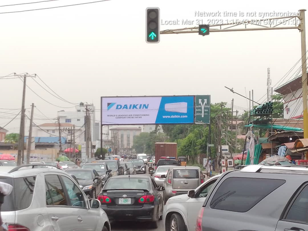 Gantry Billboards At Adeniyi Jones, By Aromire Junction, Ikeja Lagos State. 1 Gantry Billboards At Adeniyi Jones, By Aromire Junction, Ikeja Lagos State.