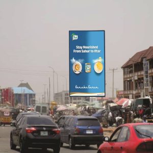 Portrait Billboard Maraba Market After Zenith Bank by Sharp Corner Nagis, Abuja