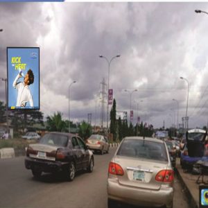 Portrait Billboard in Port Harcourt Along stadium road Rumuola, Rivers State.