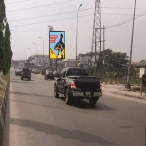 Portrait Billboard in Port Harcourt, PH - stadium road Elikahia, Rivers State.