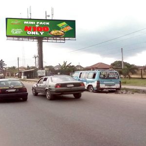 Unipole Billboard Airport Rd Opp Obiakpor FTT Airport, Port Harcourt, Rivers State.