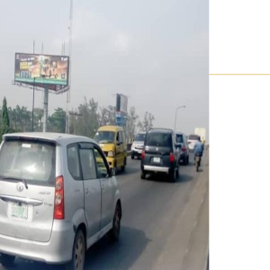 Unipole Billboard Along Daleko police premises Iyana Isolo, Lagos State.
