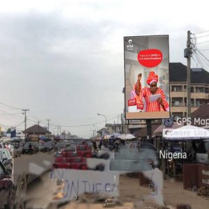 portrait Billboard at Sakponba Road, Benin City, Edo State