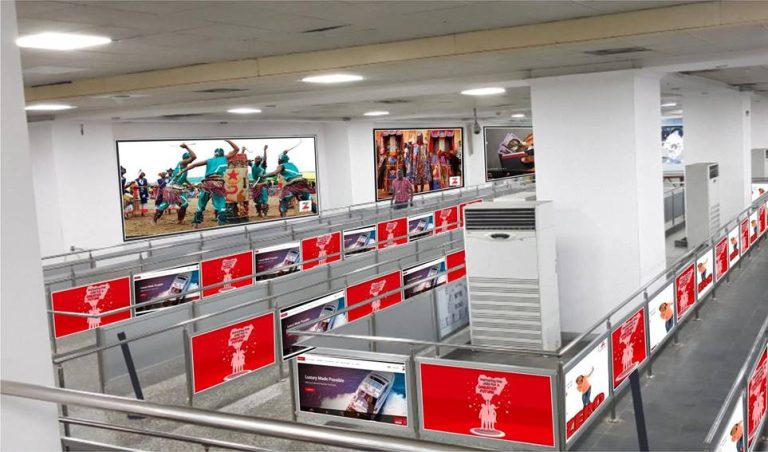 Billboard Branding Of Queue Panel, Floor And Wall Spaces By Passport ...