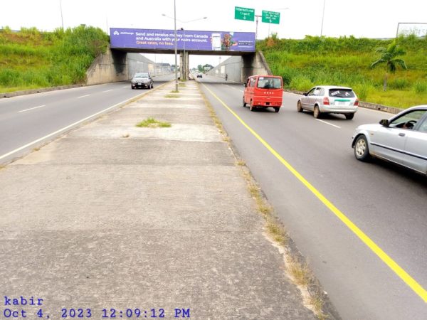 Bridge Panel Billboard at Chioba Obirikwere road, Portharcourt, Rivers State