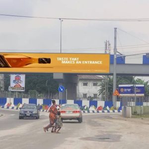 Bridge panel Billboard Old GRA Port Harcourt