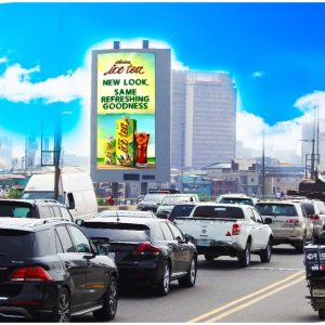 LED Billboard at Apongbon,lagos