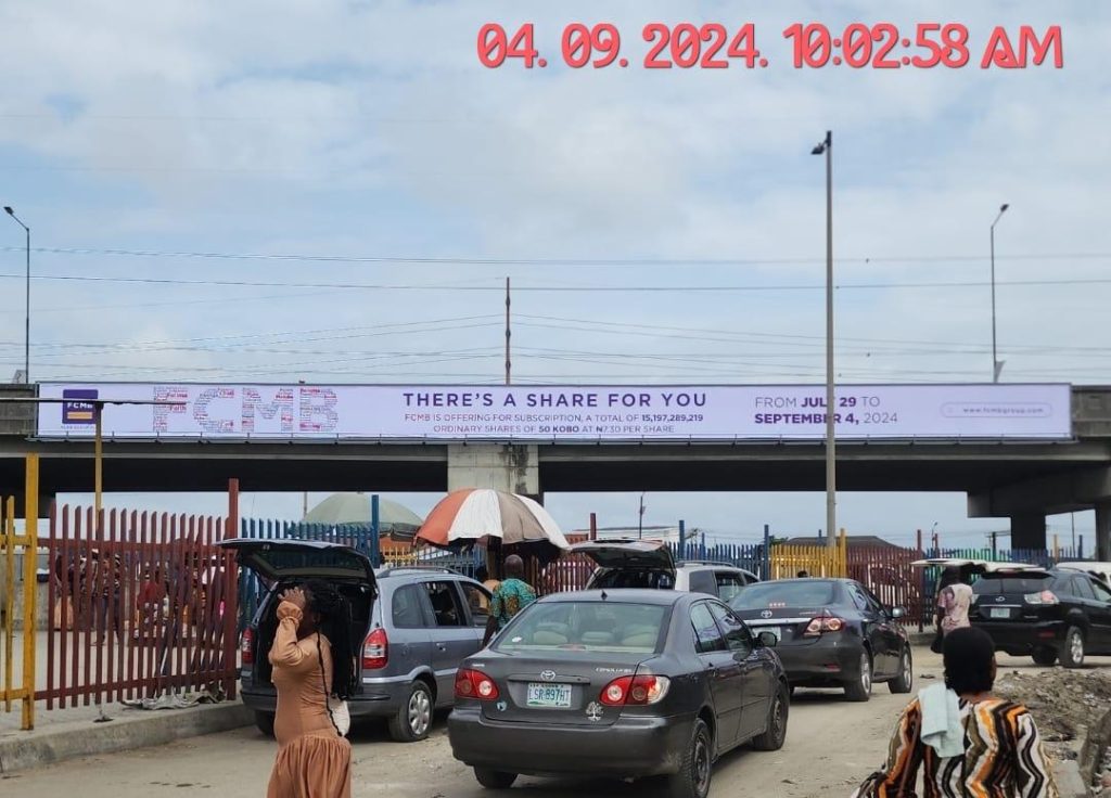 Bridge Panel Billboard at Ajah/Jubilee Bridge, Lagos State ...