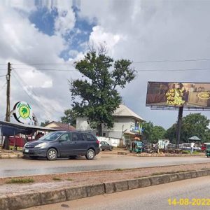 Unipole Billboard Before Polo Roundabout, Jos