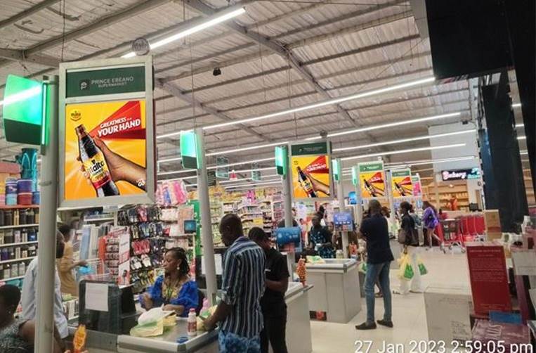 Billboard-Portrait Counter Branding Prince Ebeano Supermarket, Ikeja Lagos 1 Billboard-Portrait Counter Branding Prince Ebeano Supermarket, Ikeja Lagos