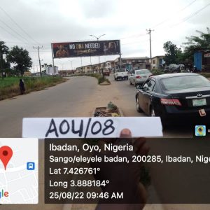 Gantry Billboard Along Eleyele Road Ibadan Polytechnic, Oyo State