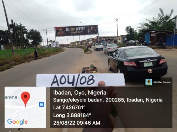Gantry Billboard Along Eleyele Road Ibadan Polytechnic, Oyo State