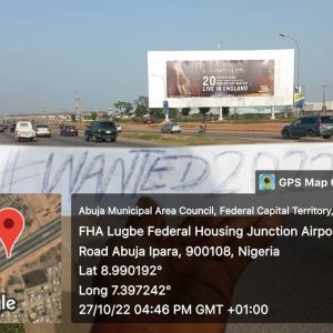 Mega Billboard Along Airport Road By Alieta Interchange, FCT Abuja.