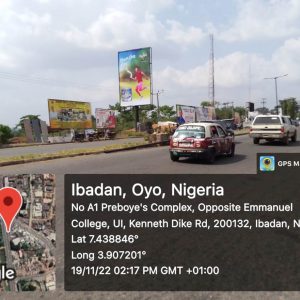 Portrait Billboard Along Ojoo Road By UI Gate, Ibadan, Oyo State