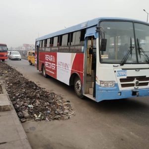ASHOK BRT Bus Branding in Lagos