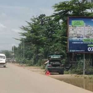 48 Sheets Billboard Jabi Airport road junction, Abuja
