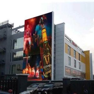 Wall Drape Billboard at the place Lennox Mall Lekki Admiralty Road, Lagos