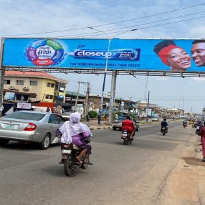 Gantry Billboard Taiwo Oke Beside Diamond Bank, Ilorin, Kwara State