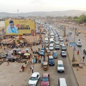Mega Billboard By Checkpoint Bus-stop, Nyanya Boundary, Abuja