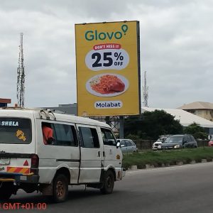 Portrait Billboard Keystone Bank, Maruwa Bus Stop, Lagos State
