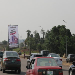 Portrait Billboard Area 1 by Apo Roundabout, Abuja.