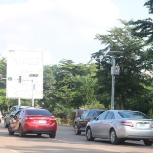 Portrait Billboard Oladipo Diya Way By Games Village, Near Summit, Abuja.