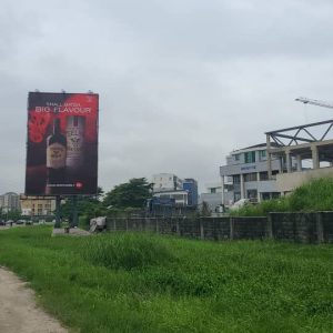 Portrait Billboard Along Lekki-Epe Expressway by Philips FTF Ajah to VI