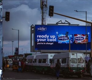 LED Billboard Broad Street by christ church cathederal junction CMS, Marina Lagos