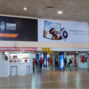 Static Billboard At Arrival Hall (Meters and Greeters) Ikeja , Lagos
