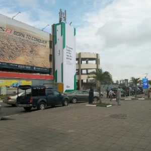 Wall Drape At Arrival Outside Towards The Exit Of The Terminal, Ikeja, Lagos state. 