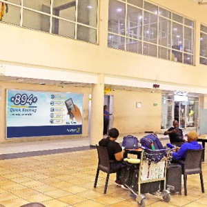 Wall Site Billboard By Food Court Area towards the Departure Hall, Ikeja,Lagos.