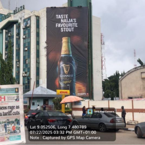 Wall Drape By Nicon House, Mohammadu Buhari Way, Central Business District, Abuja