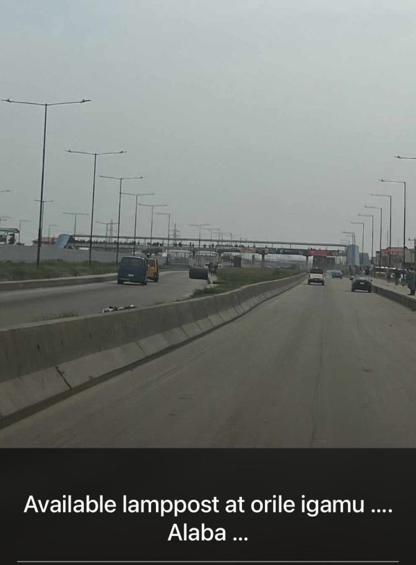 Lamppoles Orile igamu alaba internationa lagos