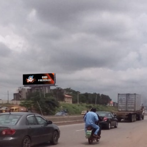 Unipole Billboard Along Lagos Ibadan Expressway by Ojodu-Berger,Lagos State