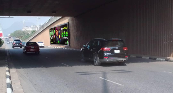 Wall Panel Billboard Along Constitution Avenue By Nnpc Tower Ftf Airport Road