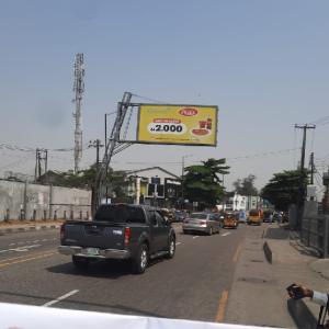 Gantry Billboard at Bode Thomas by Union bank Sport ground/EKO Club FTT Adeniran Ogunsanya