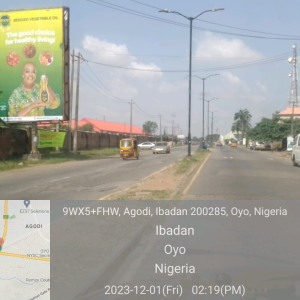 Portrait Total Garden in Ibadan facing Bodija Market, Mokola and secretariat,Ibadan, Oyo State 