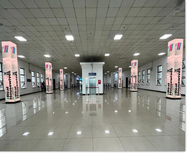 Billboard Branding of Pillar Platform 1 & 2 Lobby, Mile 2, Lagos