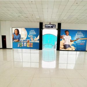 Billboard Window Branding Platform 1 & 2 Entrance/Exit, Mile 2 Station, Lagos