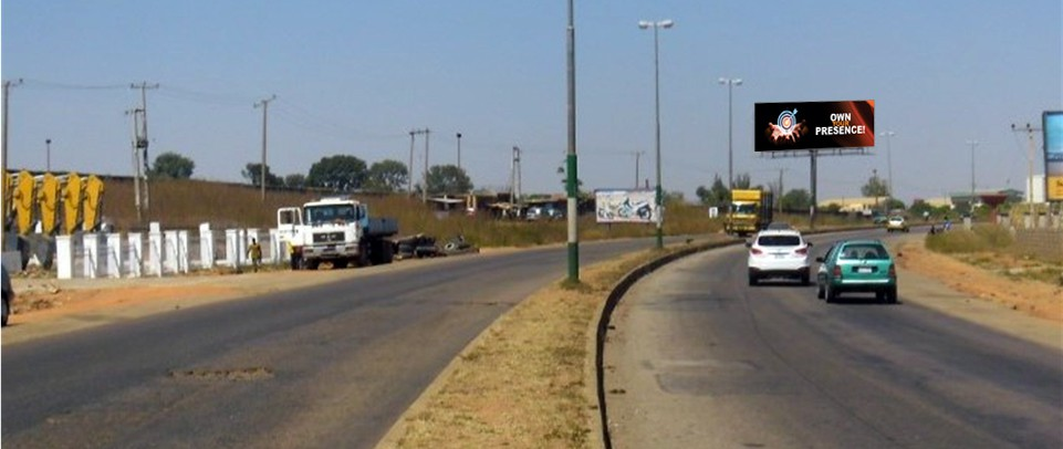 Unipole Billboard Along Nnamdi Azikiwe road by PowerHill Construction Yard. Kaduna State. 1 Unipole Billboard Along Nnamdi Azikiwe road by PowerHill Construction Yard. Kaduna State.