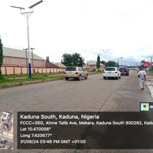 Lamppoles Kachia Road From Queen Aminu College to Television Garge, Kaduna State