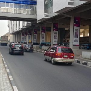 Pillars Billboard Under the train station from CMS FTT Ikoyi/VI, Lagos