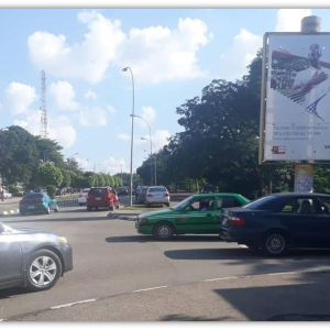 Portrait Billboard Wuse Zone 3, Opposite Nigerian Customs Headquarters, Abuja