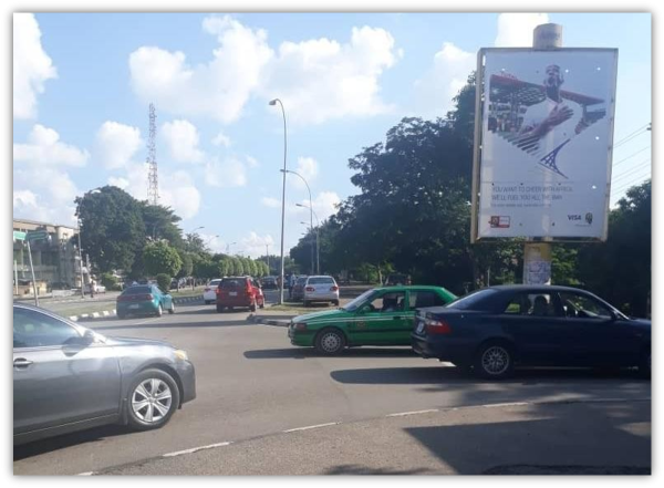 Portrait Billboard Wuse Zone 3, Opposite Nigerian Customs Headquarters, Abuja