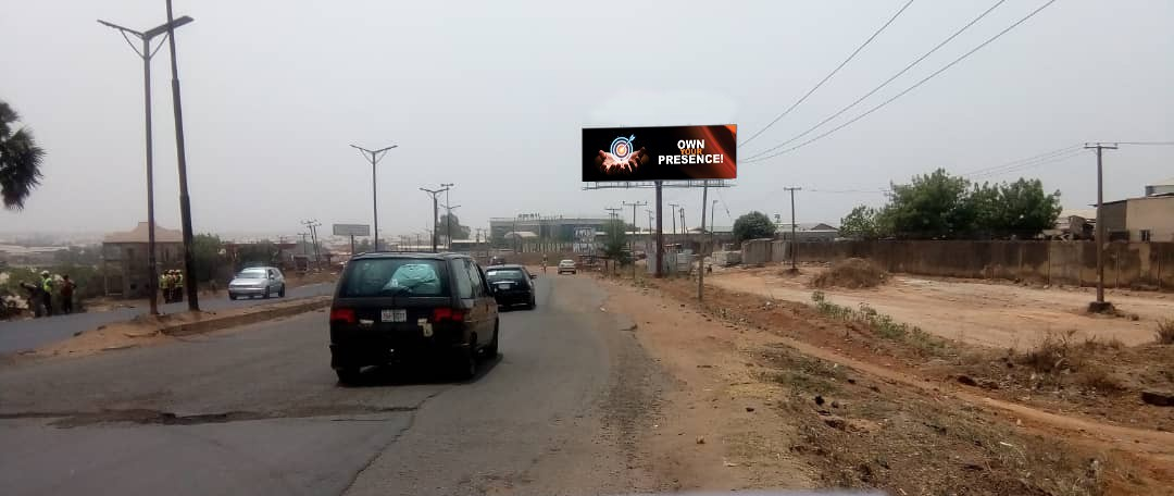 Unipole Billboard Along Nnamdi Azikiwe road by PowerHill Construction Yard. Kaduna State. 2 Unipole Billboard Along Nnamdi Azikiwe road by PowerHill Construction Yard. Kaduna State. - Image 2