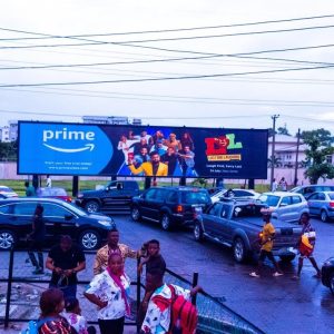 Billboard—Landscape City box Freedom Way, By Oladimeji Alo Street Junction, Lekki, Lagos