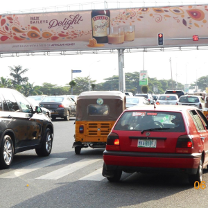 Gantry Billboard Along Ahmadu Bello Way By Apo Legislative Quarters, Abuja.