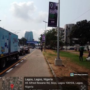 Lamppoles Alfred Rewane Road Ikoyi, Lagos (side)